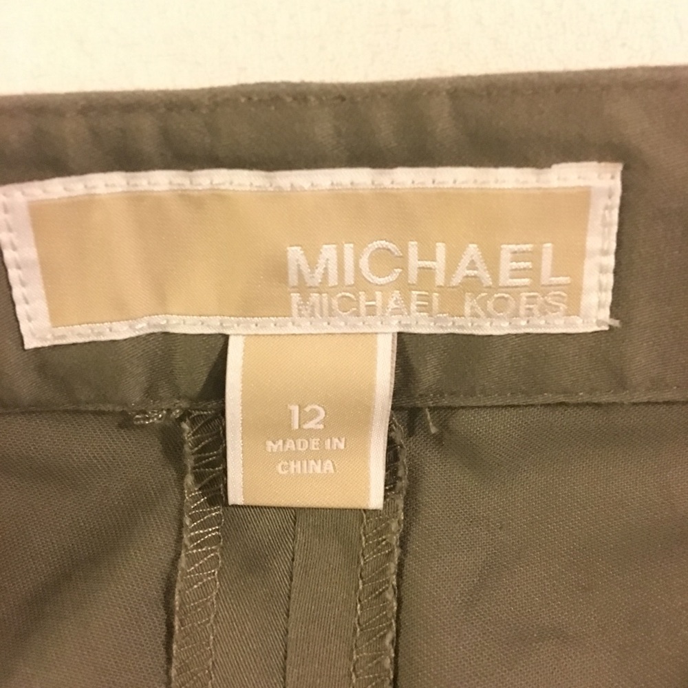 Michael Kors Women's Pants Size: 12 Color: Brown - Picture 4 of 4